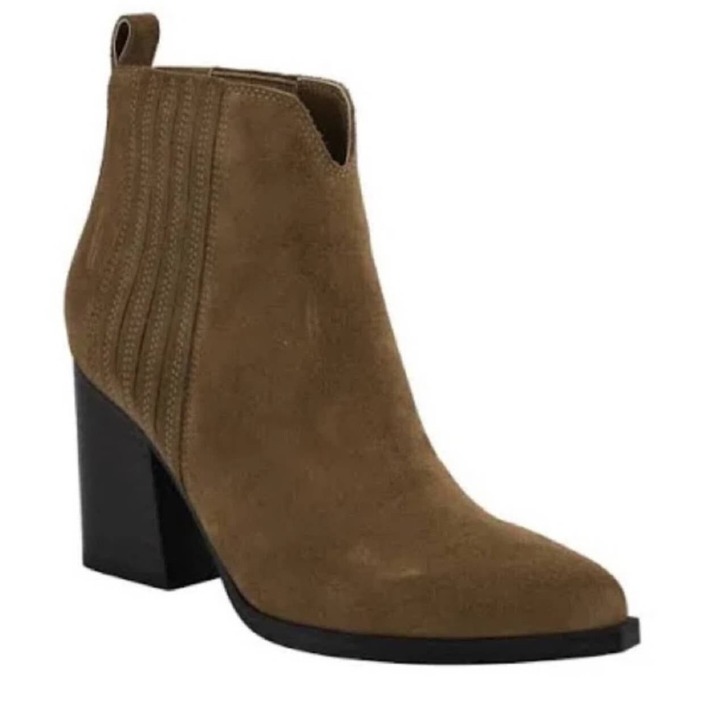 Marc Fisher Maree Bootie Brown NEW 7 US